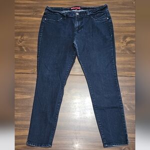 Elle Dark Indigo Straight Leg Jeans